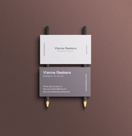 برچسب کارت ویزیت